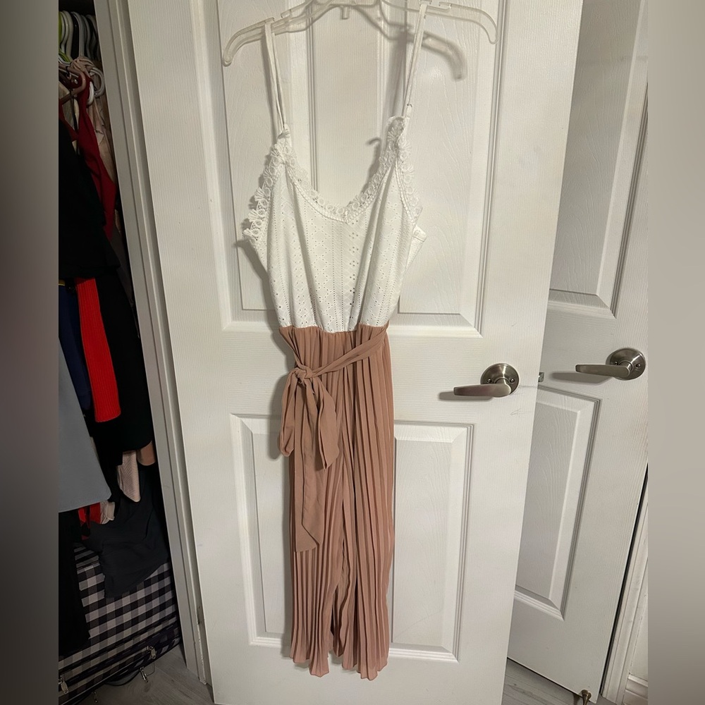SHEIN pleated jumpsuit